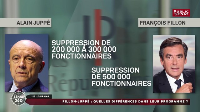 Fillon/Juppé : quelles différences dans leur programme ?