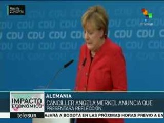 Canciller alemana dice que buscar un cuarto mandato no es algo menor