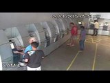 ATM robbery caught live on CCTV Footage.