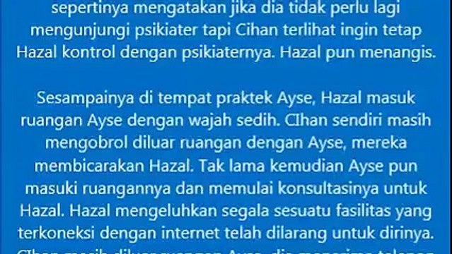 Sinopsis CANSU & HAZAL 2 Episode 72 Tayang Sabtu 3 September 2016