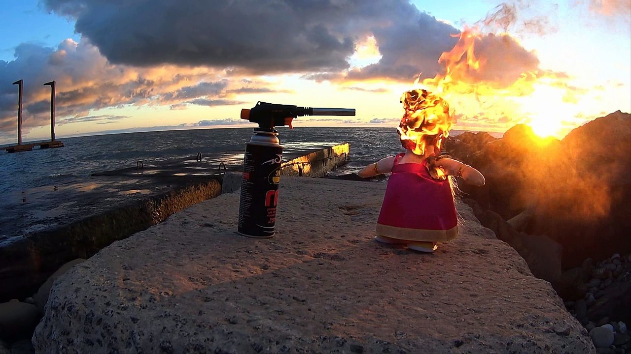 Masha and The Bear vs Gas Torch