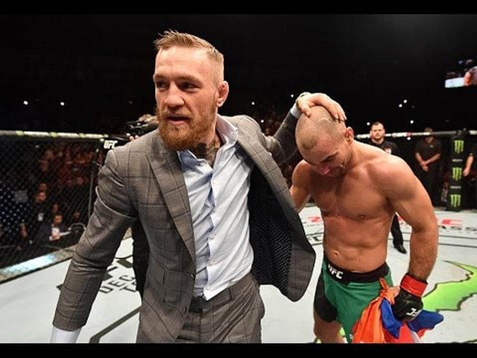 Conor McGregor congratulate his friend on his victory