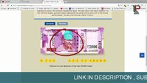 How to Check Out Fake or Real (Rs. 2000 _500 New Note) -कैसे करें नए 2000_500 नकली-असली नोट की पहचान - YouTube