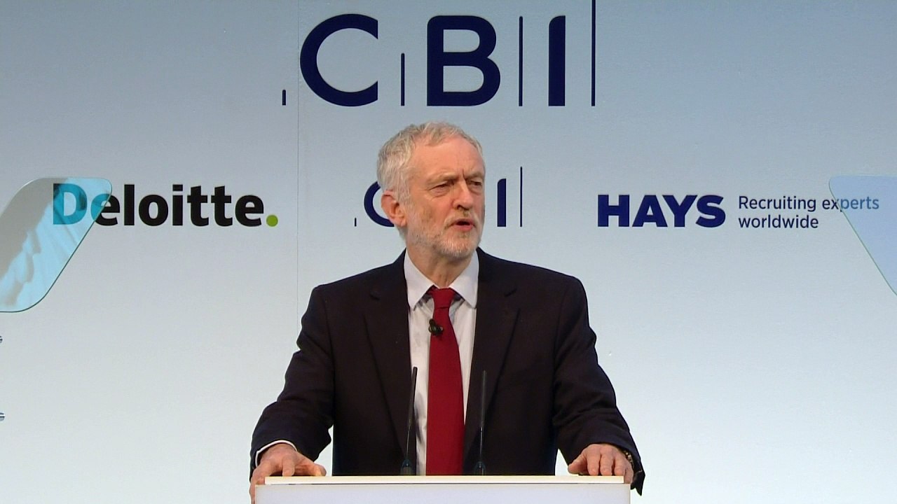 Corbyn warns of dangers of mishandled Brexit