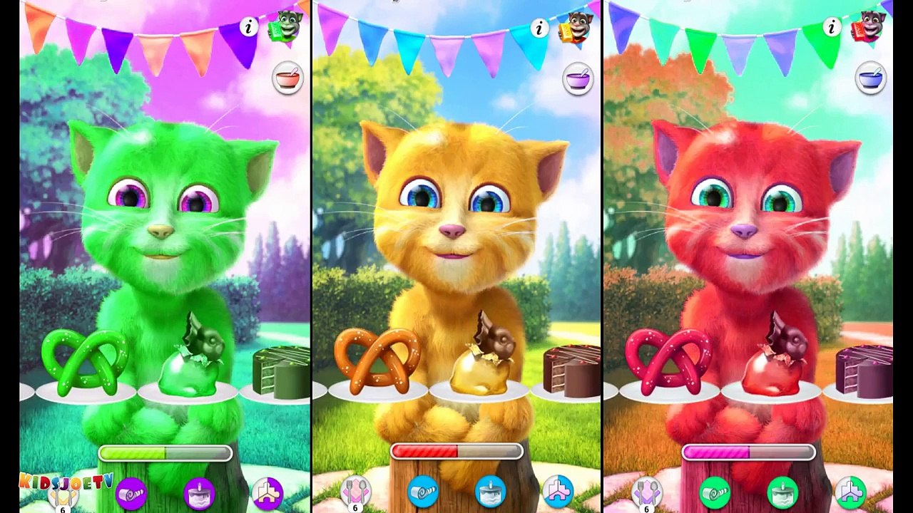 Learn Colors with Talking Ginger 2 - Fun Learning Colours for Kids