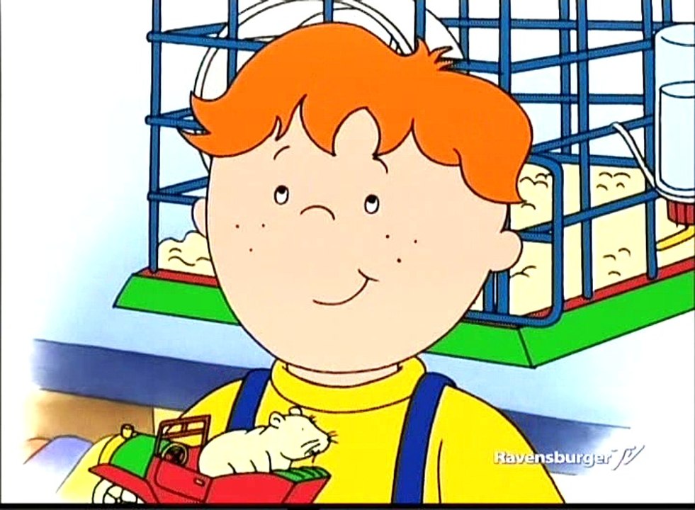 Caillou S01e28b - Leos Hamster