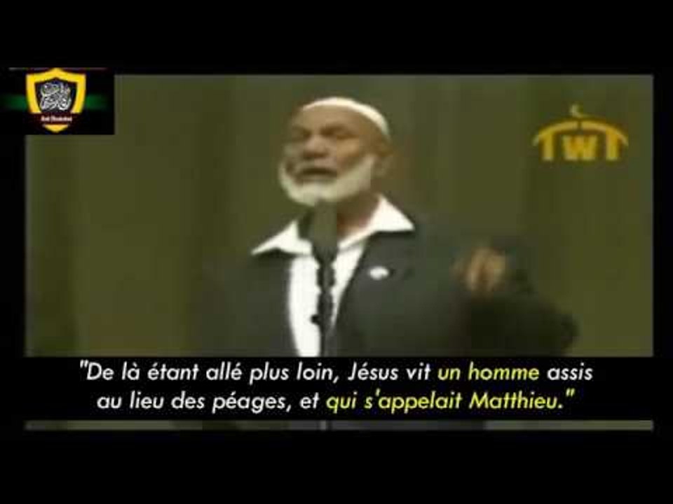 Ahmed Deedat embarasse un pasteur chrétien