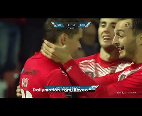 Robert Skov Goal HD - Silkeborg 1-0 Esbjerg - 21.11.2016