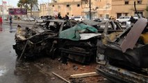 Bingazi'de hastane önünde bombalı araç infilak etti
