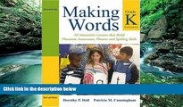 Deals in Books  Making Words Kindergarten: 50 Interactive Lessons that Build Phonemic Awareness,