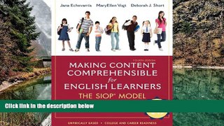 Deals in Books  Making Content Comprehensible for English Learners: The SIOP Model (4th Edition)