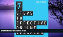 Buy NOW  Seven Steps to Effective Online Teaching  Premium Ebooks Best Seller in USA