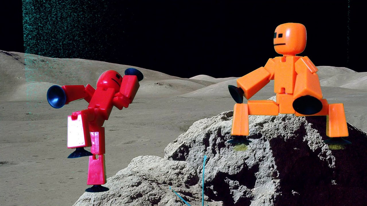 Test Animation et Incrustation - StikBot et Animation en Volume