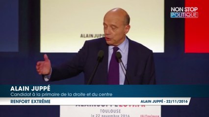 Alain Juppé tacle les soutiens de François Fillon venus de l’extrême droite