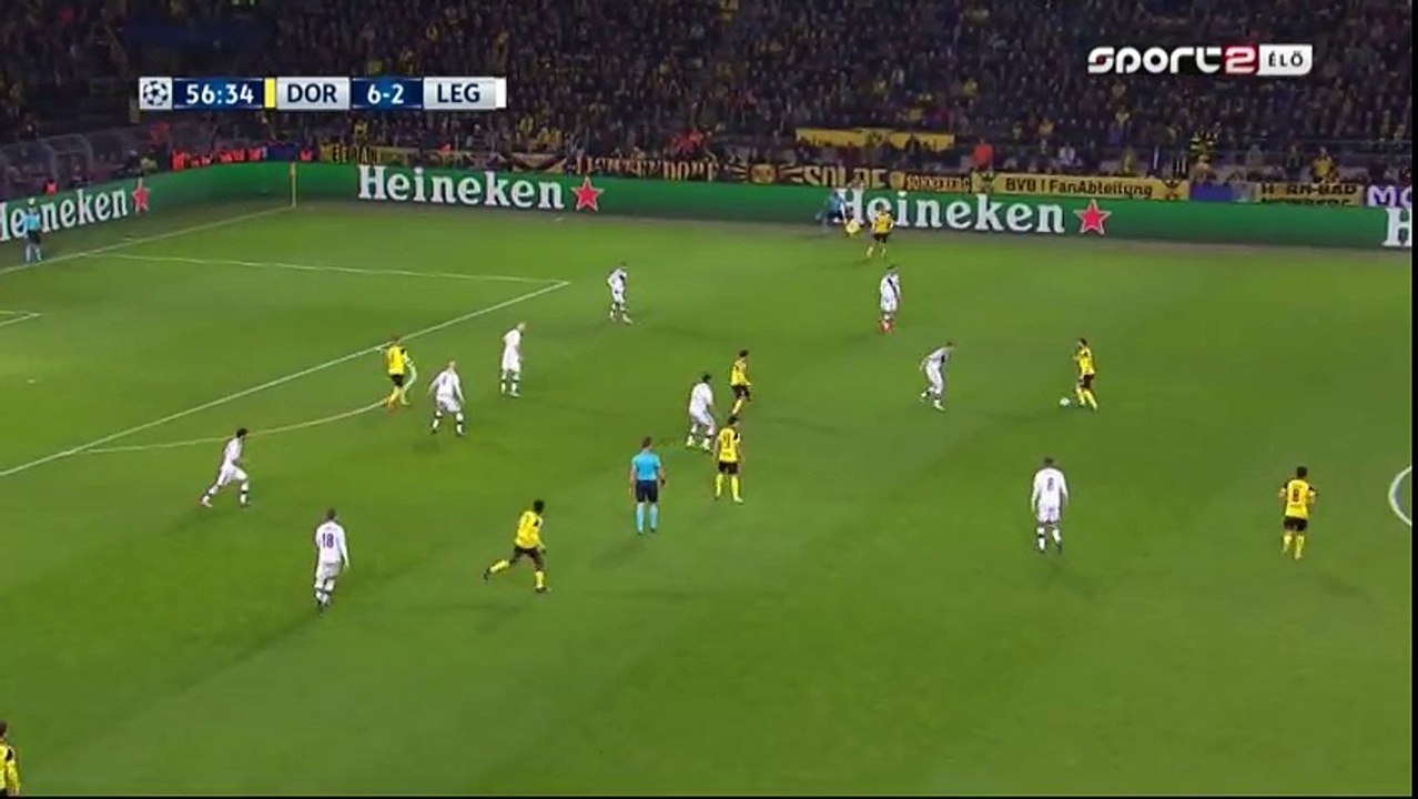 Michal Kucharczyk Goal HD - Borussia Dortmund 6-3 Legia Warszawa - 22.11.2016 HD