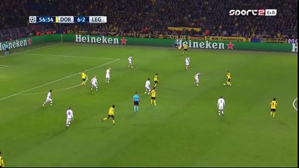 Michal Kucharczyk Goal HD - Borussia Dortmund 6-3 Legia Warszawa - 22.11.2016 HD