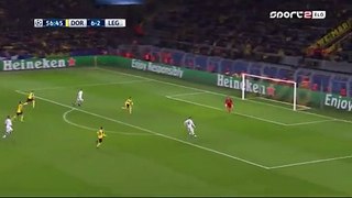 6-3 Michal Kucharczyk Goal HD - Dortmund 6-3 Legia - 22.11.2016