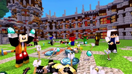 Minecraft Songs: ♪♪Like A Boss♪♪ Castle Raid PART 3 ♪ Minecraft Song and Animation