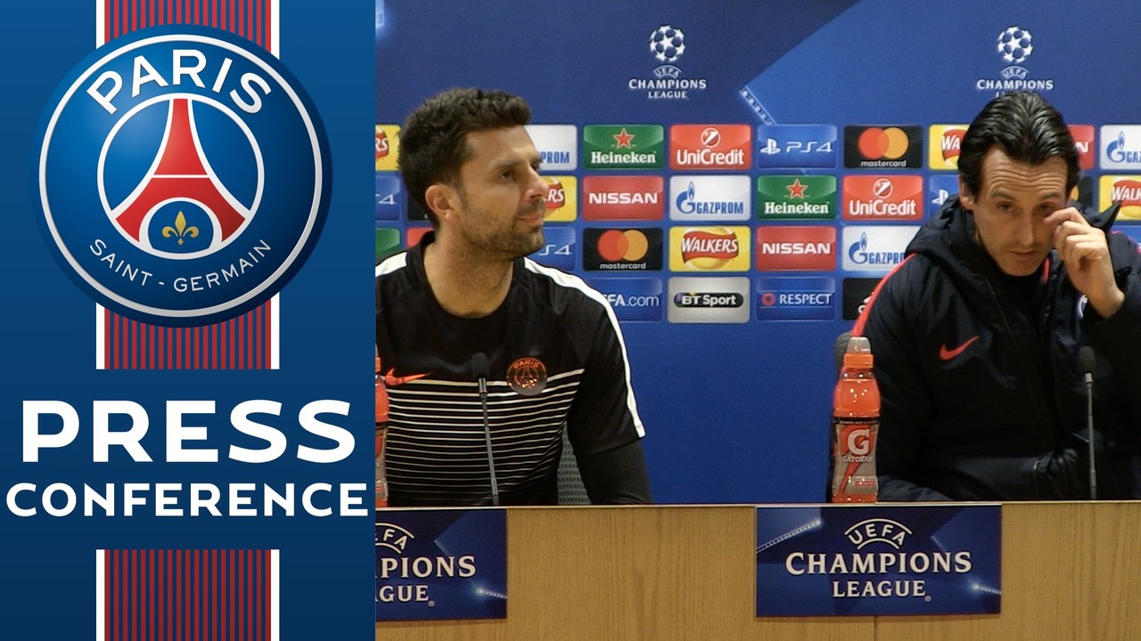 Press conference of Unai Emery and Thiago Motta