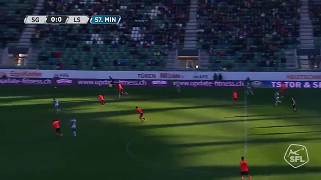 Sankt Gallen 1:0 Lausanne (Swiss Super League 15. Runde 2016/2017 20.November 2016)