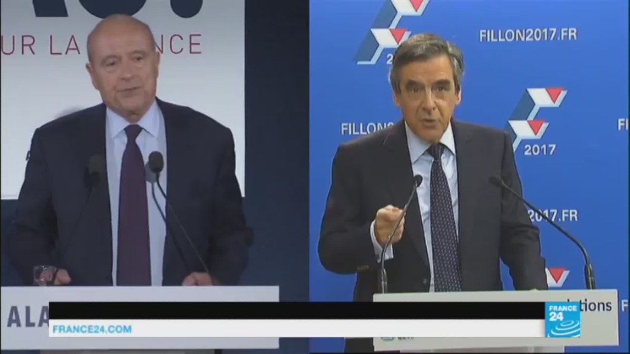 Alain Juppé et François Fillon s'expriment au lendemain de la primaire