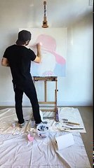 Lady Gaga Painting  in AMAs 2016 HD -Full Video