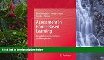 Deals in Books  Assessment in Game-Based Learning: Foundations, Innovations, and Perspectives