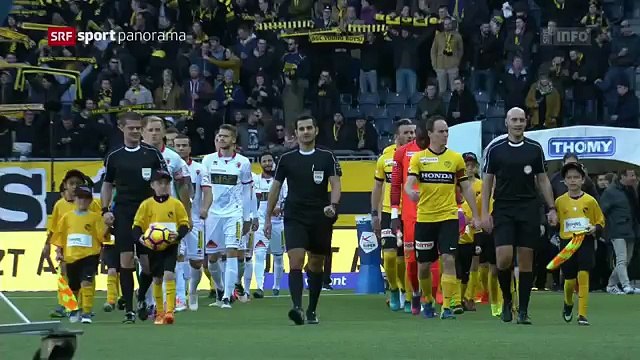 Young Boys 4:3 FC Sion (Swiss Super League 15. Runde 2016/2017 20.November 2016)