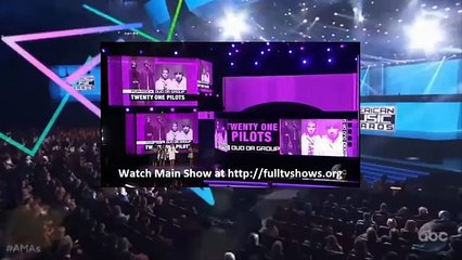 Twenty One Pilots Wins Favorite Pop-Rock Band-Duo-Group - AMAs 2016