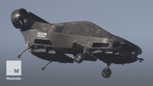 This autonomous aircraft can fly close to the ground and inside obstructed terrain