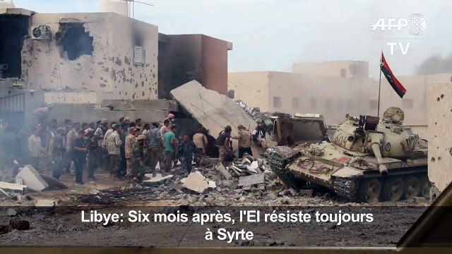 Libye: Six mois après, l'EI résiste toujours à Syrte