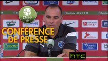 Conférence de presse Stade Brestois 29 - Chamois Niortais (2-3) : Jean-Marc FURLAN (BREST) - Denis RENAUD (CNFC) - 2016/2017