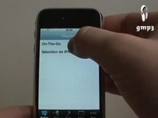 Test Apple iPhone : partie iPod par GMP3