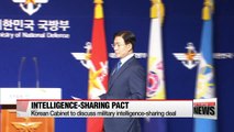 Korean Cabinet to discuss military intelligence-sharing deal