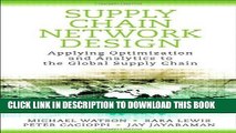 [READ] Ebook Supply Chain Network Design: Applying Optimization and Analytics to the Global Supply