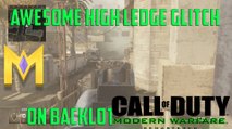 Call Of Duty: Modern Warfare Remastered - High Ledge Glitch On Backlot - 