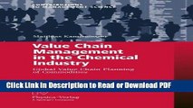 Read Value Chain Management in the Chemical Industry: Global Value Chain Planning of Commodities