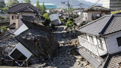 Japan Earthquake Magnitude 7.3 Compilation Video