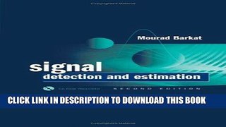 [READ] Online Signal Detection and Estimation [With CDROM] (Artech House Radar Library) Free