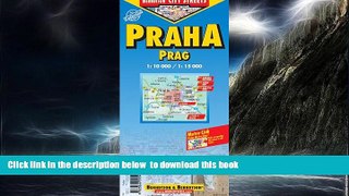 Read books  Prague City Streets Laminated Map BOOOK ONLINE