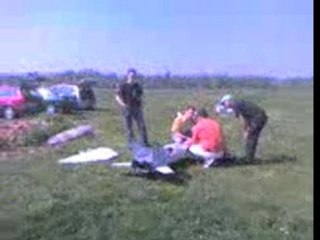 Turboréacteur dans un modèle réduit