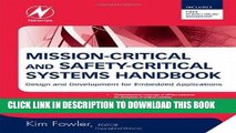 [READ] Ebook Mission-Critical and Safety-Critical Systems Handbook: Design and Development for