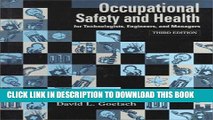 [READ] Online Occupational Safety and Health: for Technologists, Engineers, and Managers Free