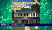 READ BOOK  Modern Real Estate Practice in Texas 11th edition by Nance, Cheryl Peat (2003)