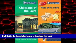 liberty books  MIchelin Green Guide Pack : Chateaux of the Loire Green Guide in English plus map