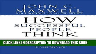 Best Seller How Successful People Think Workbook Free Read