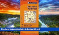 GET PDFbooks  Michelin Germany Midwest Map 543 (Maps/Regional (Michelin)) [DOWNLOAD] ONLINE