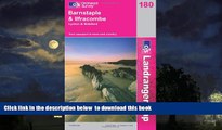 Read books  Barnstaple and Ilfracombe, Lynton and Bideford (Landranger Maps) 180 (OS Landranger