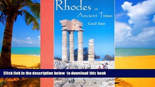liberty books  Rhodes in Ancient Times (Archaeopress Guides) READ ONLINE