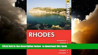 Read books  Rhodes (AA Essential Guide) READ ONLINE